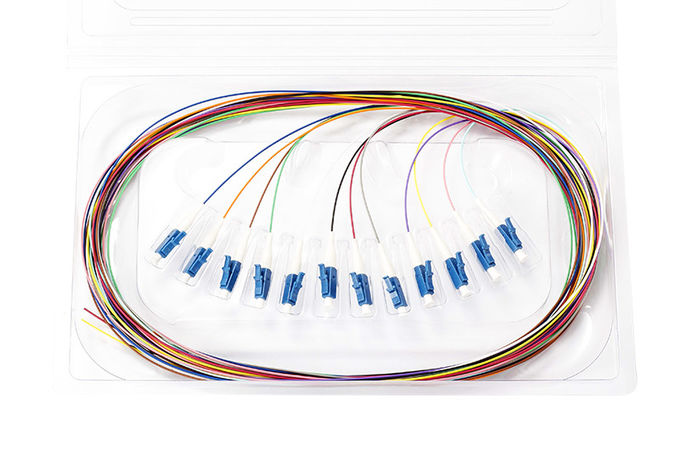 Alto rivestimento di giallo LSZH del cavo a fibre ottiche della treccia di LC UPC di credibilità fuori