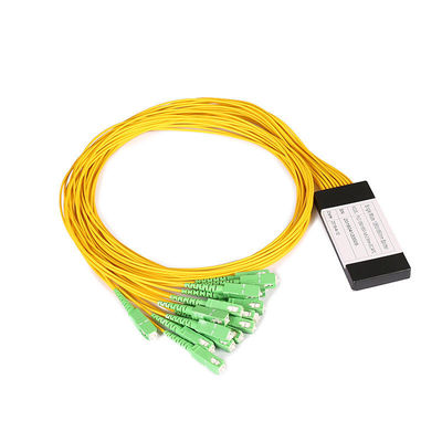Porcellana Separatore del Plc APC/dello Sc 1x16, separatore 1310nm del segnale ottico di G657A/lunghezza d'onda 1550nm fornitore