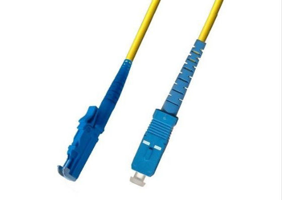 Porcellana 0.2dB cavo di toppa della fibra dello Sc APC, Sc/UPC - E2000/cavo di toppa cavo di UPC G652D/G657A fornitore