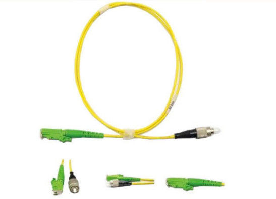 Porcellana G652D LC/APC - cavo di toppa della fibra UPC/di FC Lc Lc, 9/125 cavi di toppa delle trecce della fibra fornitore