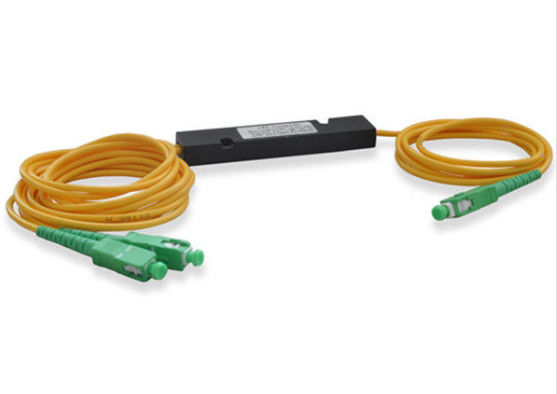 Porcellana Separatori a fibra ottica 1 dello SpA di singolo modo * perdita di inserzione bassa di lunghezza della fibra di 2 0.9mm fornitore