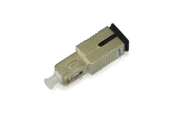 Porcellana Maschio - il singolo centro 1 dell'attenuatore a fibra ottica femminile - materiale del metallo 30dB fornitore