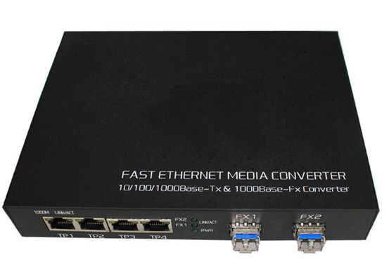 Porcellana 1000 base - commutatore a fibra ottica di Fx per la lunghezza d'onda 850nm/1310nm/1550nm di industria fornitore