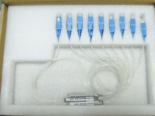 separatore del cavo a fibre ottiche di 0.9mm per le reti PON/di FTTX, 1 separatore della fibra dello SpA del × 8 fornitore