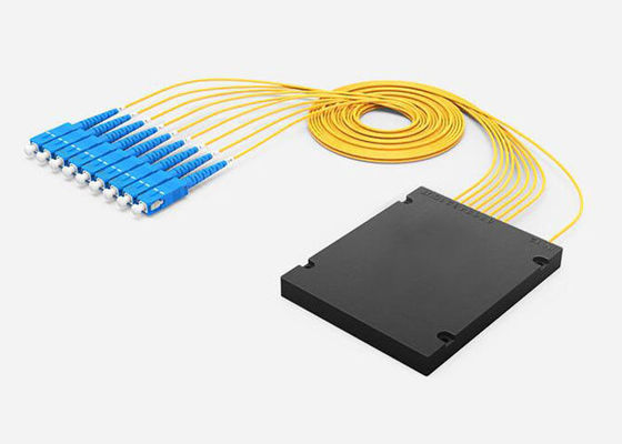 Separatore basso del cavo ottico di perdita di inserzione, cavo basso della metropolitana 2.0mm 1M dell'ABS del separatore dello SpA di PDL 1x8 fornitore