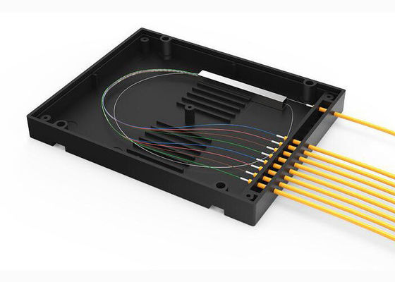 Separatore basso del cavo ottico di perdita di inserzione, cavo basso della metropolitana 2.0mm 1M dell'ABS del separatore dello SpA di PDL 1x8 fornitore