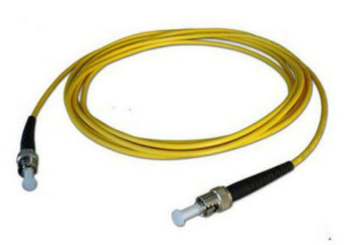 Abbassi la st a fibra ottica del cavo di toppa del duplex di perdita dell'inserzione/PC - colore giallo PC/della st fornitore