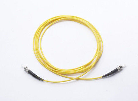 Abbassi la st a fibra ottica del cavo di toppa del duplex di perdita dell'inserzione/PC - colore giallo PC/della st fornitore