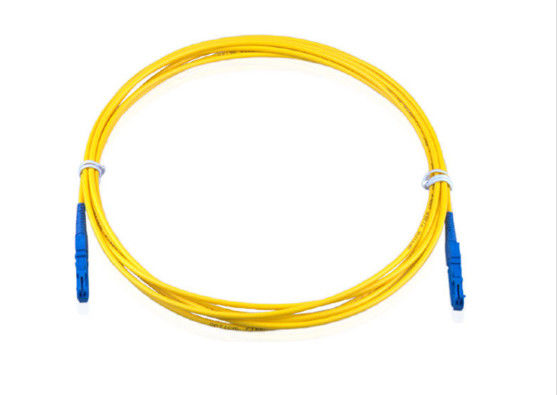 Il cavo di toppa a fibra ottica giallo di E2000 UPC progetta per la rete di FTTX fornitore