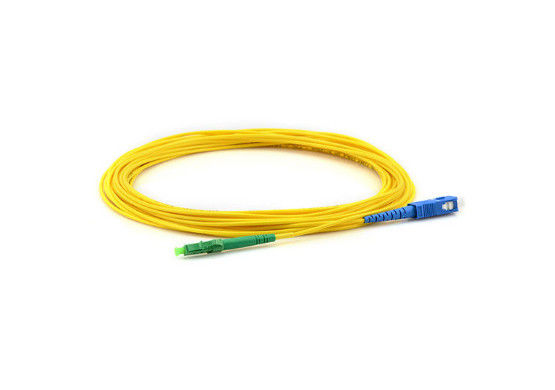 1310nm/1550nm singolo modo al cavo di toppa della fibra mista, LC/APC - cavo a fibre ottiche APC/dello Sc Corning fornitore