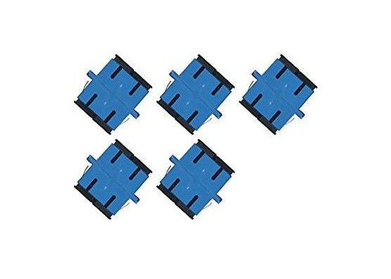 Sc duplex della fibra all'adattatore di Lc, adattatore del cavo ottico di Digital di singolo modo con colore del blu della flangia fornitore