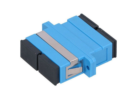 Sc duplex della fibra all'adattatore di Lc, adattatore del cavo ottico di Digital di singolo modo con colore del blu della flangia fornitore