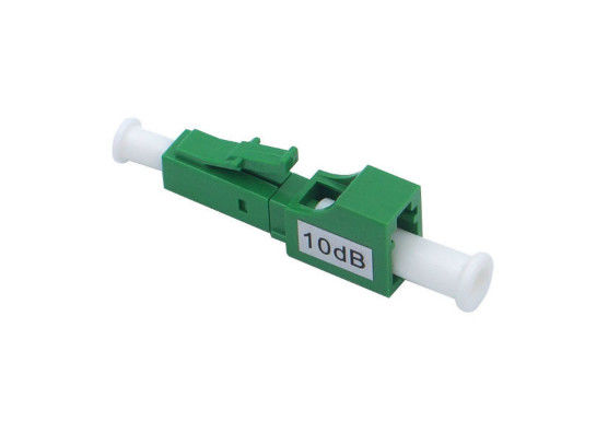 1310 / 1550nm E2000 ha fatto un passo attenuatore, attenuatore di verde 10db di LC APC fornitore