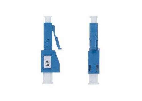 Maschio a fibra ottica blu dell'attenuatore di LC 10DB alla femmina con l'alloggio metallo/della plastica fornitore