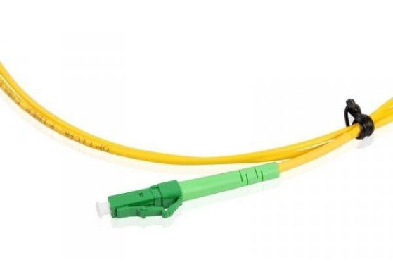 Treccia a fibra ottica di G652D LC APC, 2 millimetri di toppa del cavo di perdita di inserzione bassa a fibra ottica fornitore