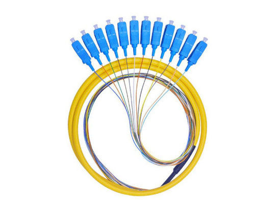 Lunghezza d'onda a fibra ottica 1310/1550nm della treccia UPC/dello Sc per la rete locale fornitore