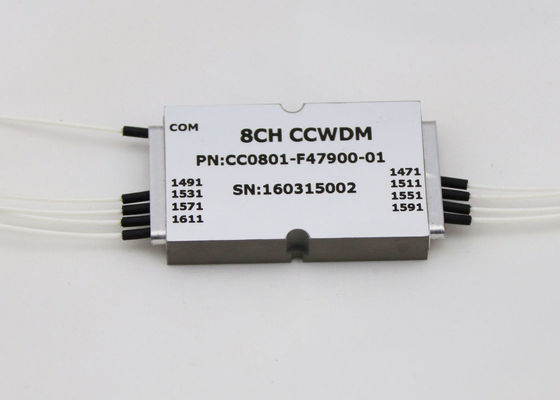 dimensione compatta LC del demux ottico del mux di 1 x 8 CWDM/tipo connettore di UPC per il sistema DEMUX/di MUX fornitore