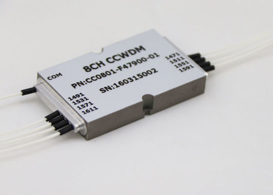dimensione compatta LC del demux ottico del mux di 1 x 8 CWDM/tipo connettore di UPC per il sistema DEMUX/di MUX fornitore